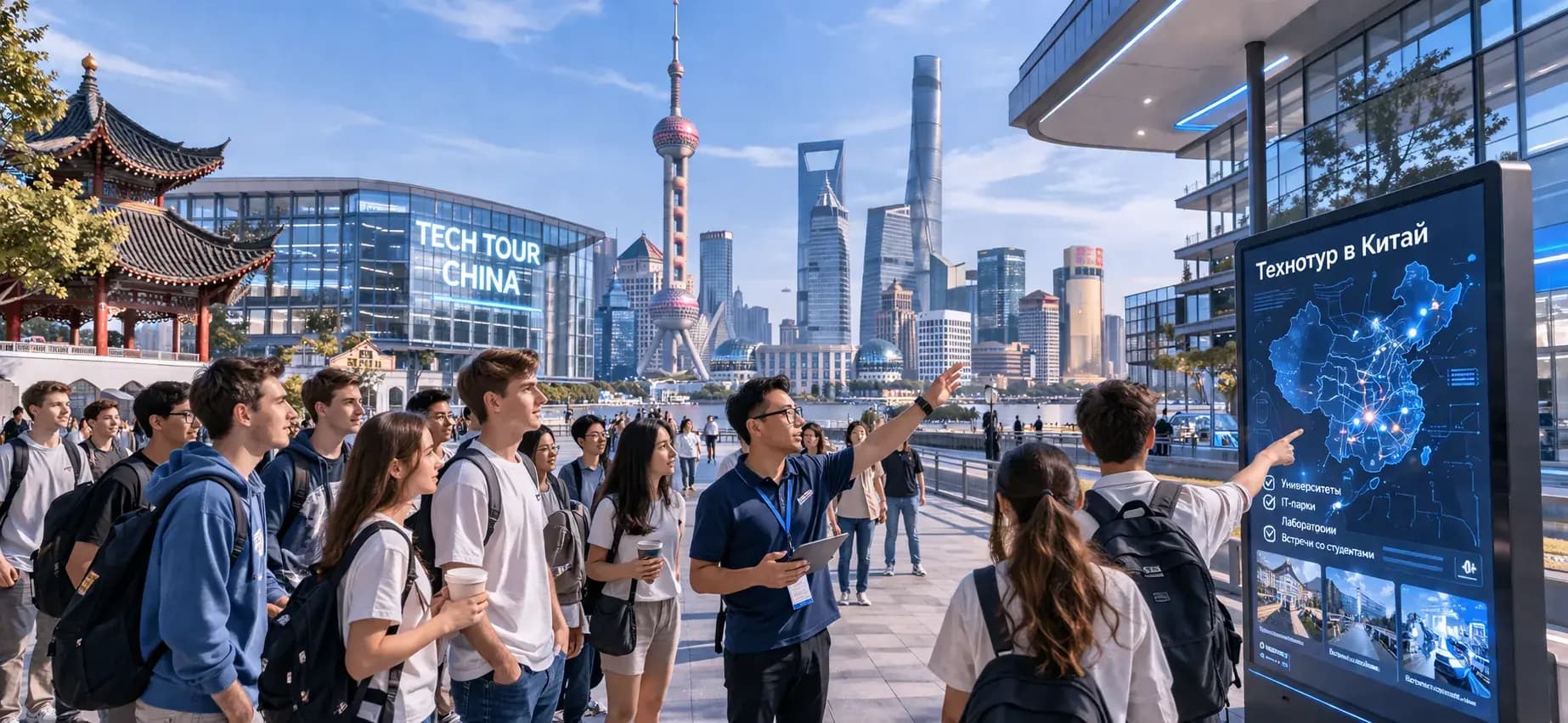 Технотур в Китай